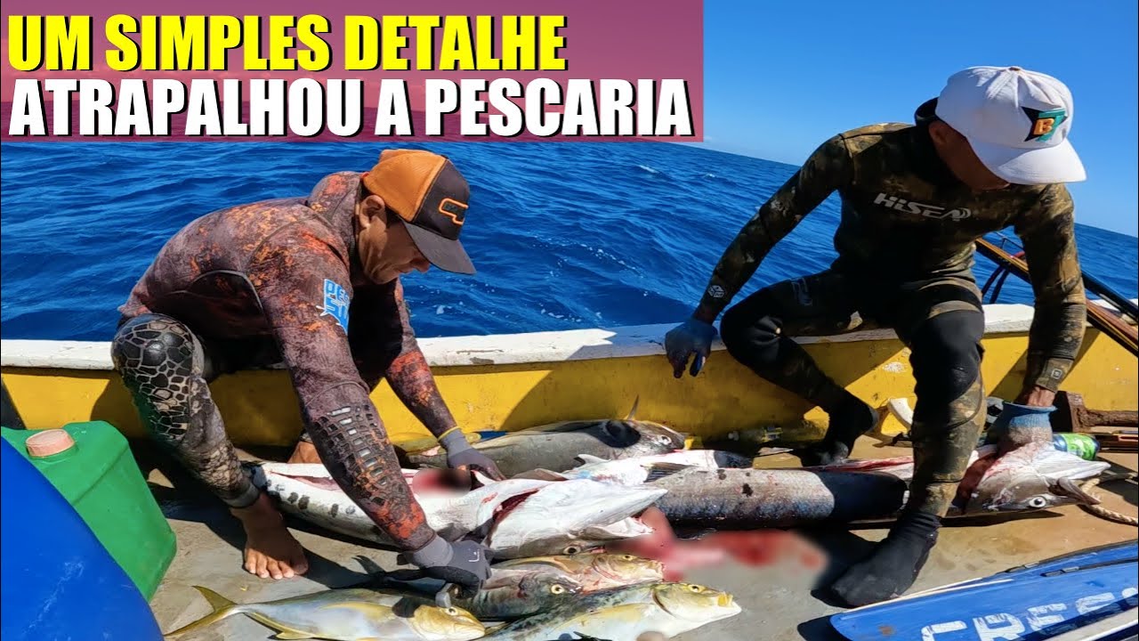 Hunter's Pesca Sub - Não conseguimos passar 3 dias no Mar