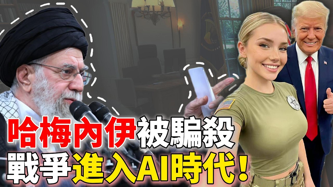 86歲哈梅內伊敗給80歲川普，美軍引蛇出洞，伊朗高層被一鍋端！全程由AI決策，走出地堡，老哈已註定殉國！
