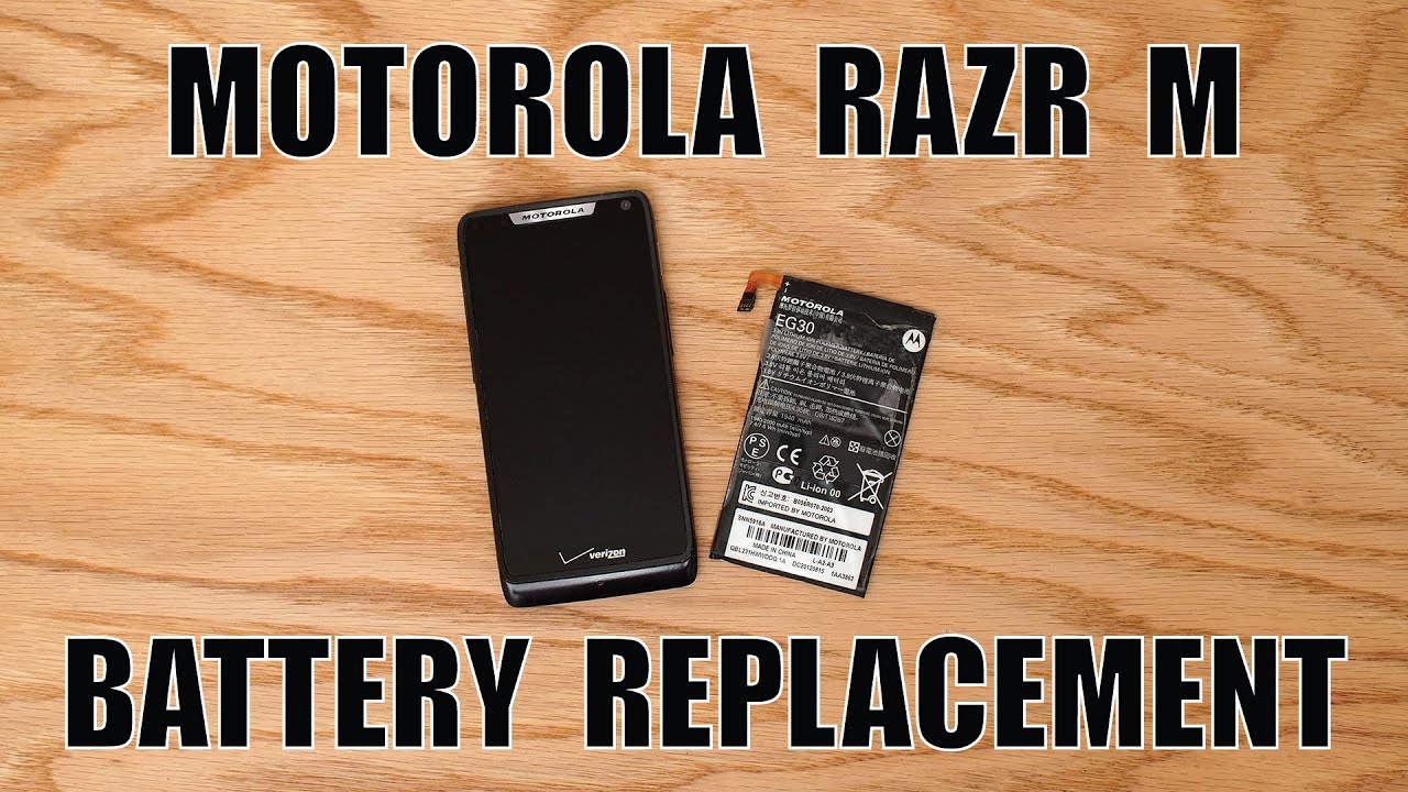 Motorola Razr M XT907 Battery Replacement