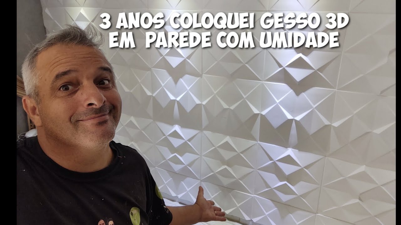 COLOQUEI GESSO 3D EM PAREDE COM UMIDADE - A VERDADE SOBRE UMIDADE NA PAREDE QUE Ninguém TE FALA