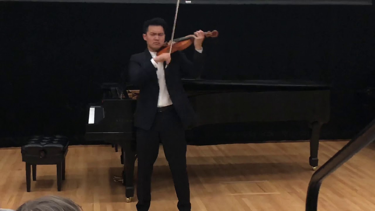 Ray Chen performing Bach Chaconne New York Music Festival July 2019