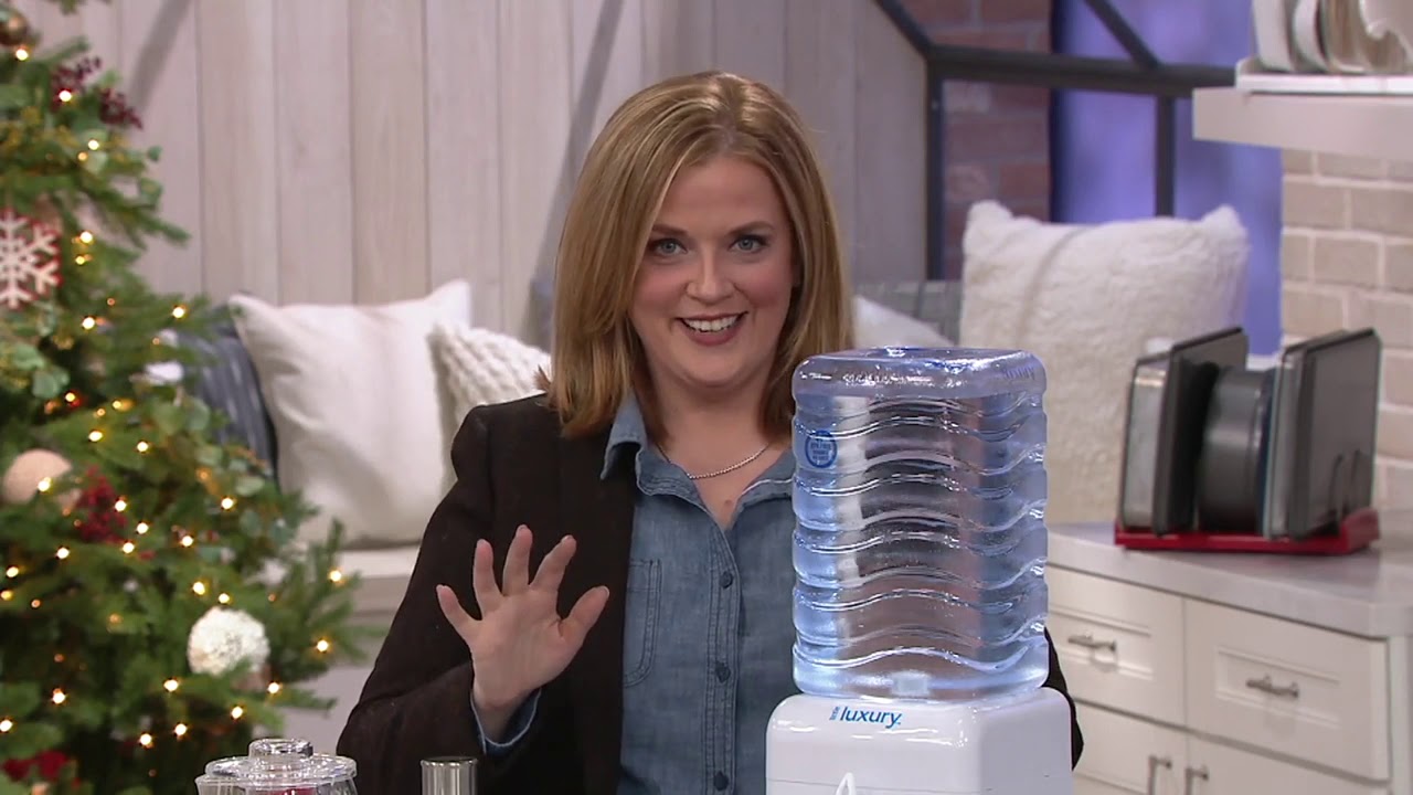 Little Luxury Water Cooler with Filter System on QVC with Mary & Marie