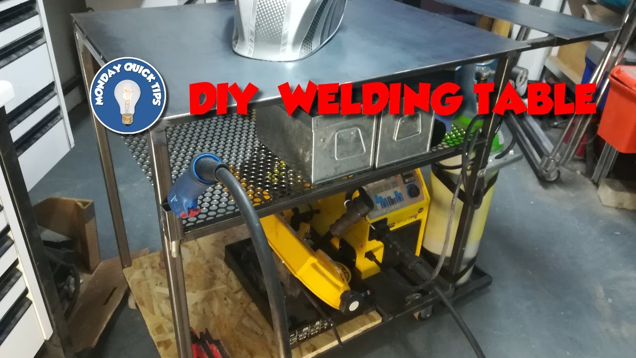 Table de soudure Extensible DIY (Extensible Welding Table)