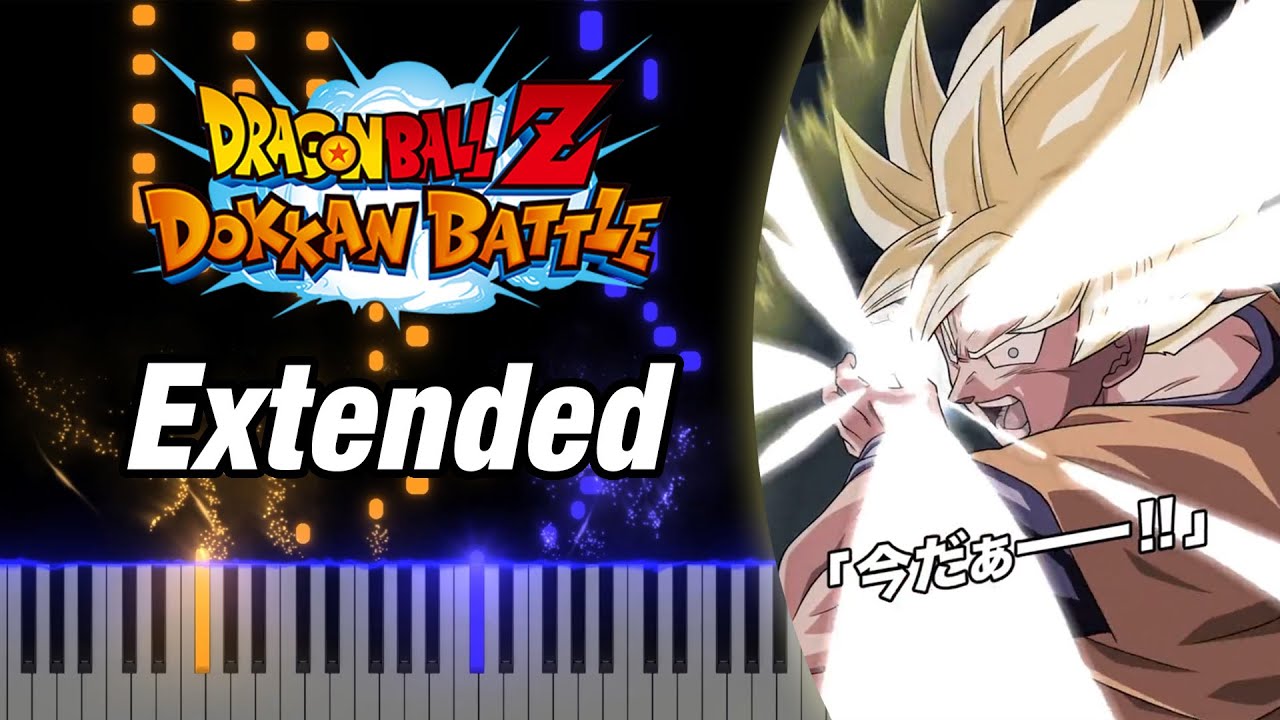 LR STR SSJ Goku & Z Fighters Active Skill OST Extended Version - DBZ Dokkan Battle - Piano Cover