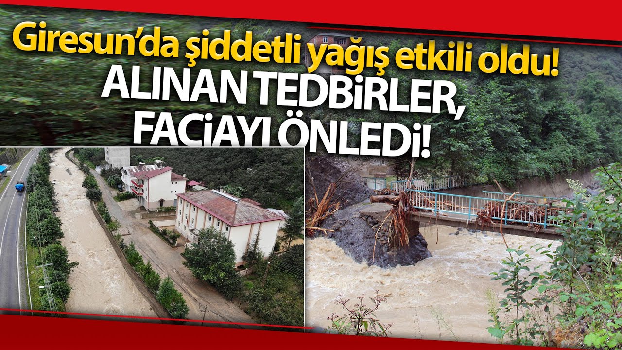 Batlama Deresi Taştı, Vatandaşlar Büyük Korku Yaşadı