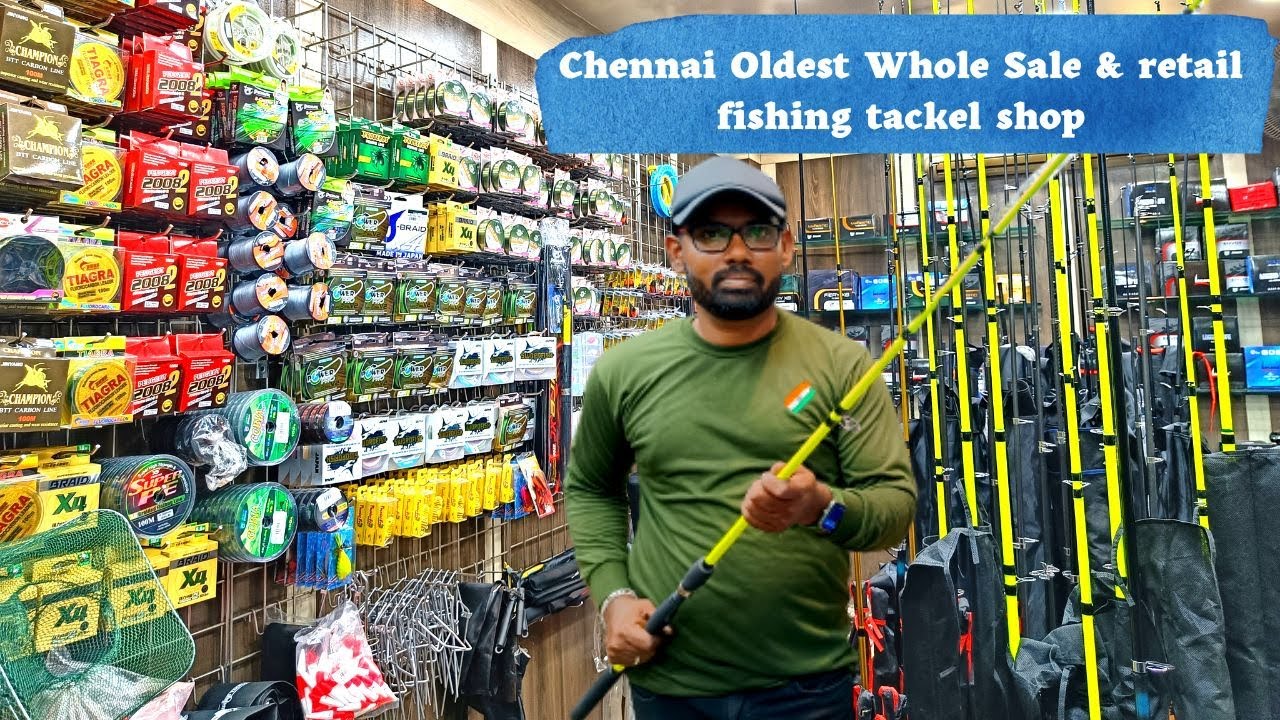 Chennai fishing tackle wholesale retail shop|Tamil fishing tackles stores. #fishingtackle #fishing