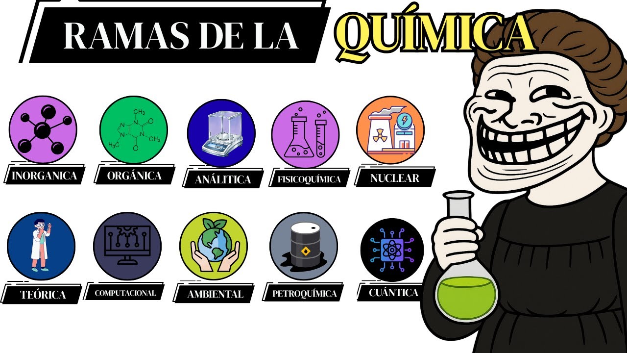 CADA rama de la QU&Iacute;MICA en menos de 11 minutos.