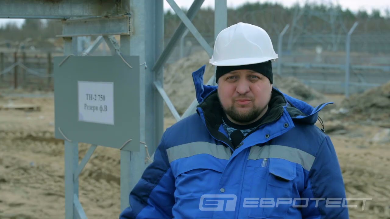 Измерение тангенса диэлектрических потерь емкостного трансформатора 750 кВ прибором Hengfeng HFJS.