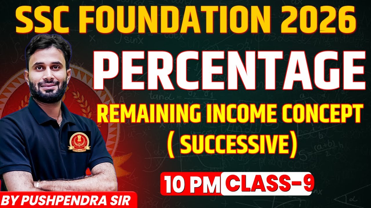 percentage by pushpendra sir (class 9)