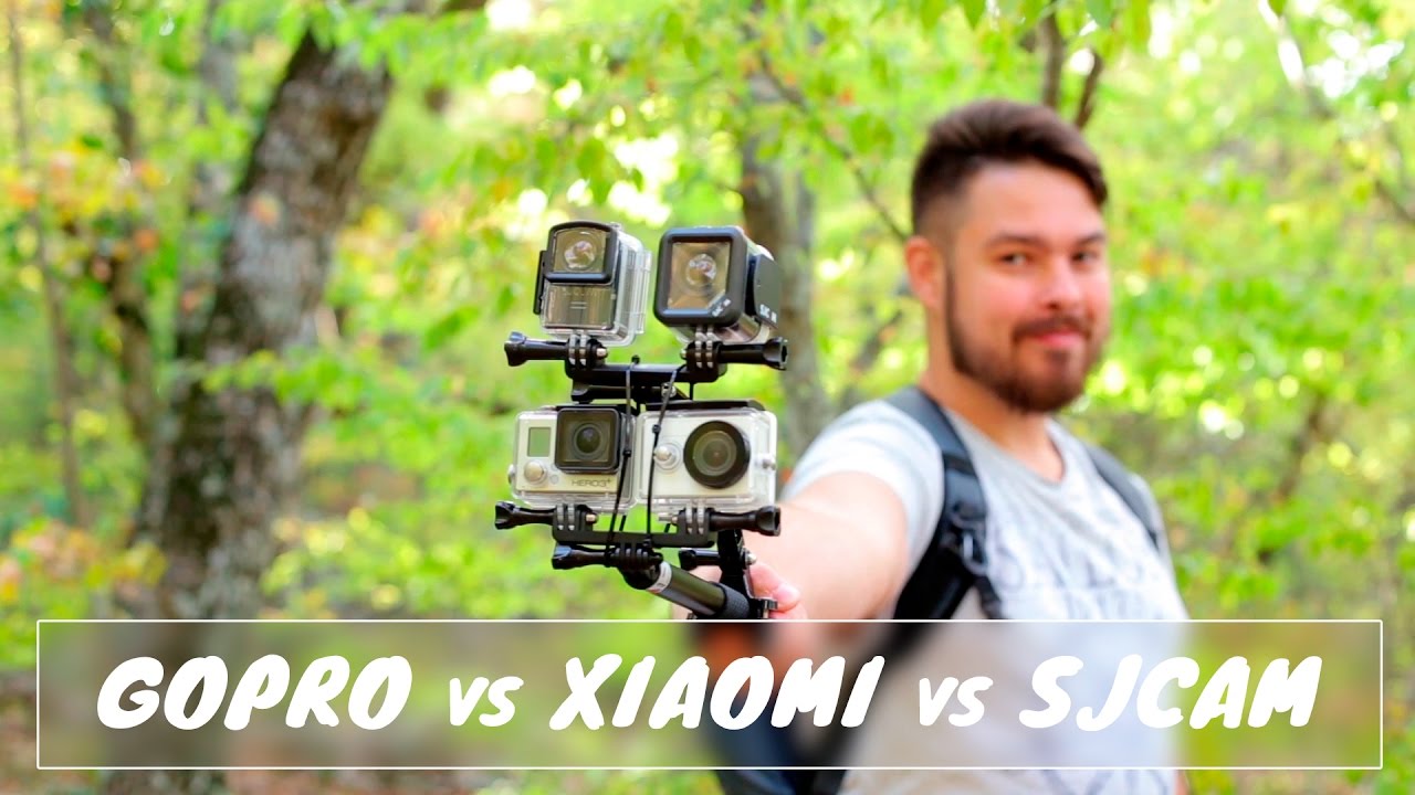 Сравнение экшн камер Xiaomi Yi, GoPro Hero 3+ Silver Edition,  SJCAM SJ4000+, SJCAM M10+, SJCAM M20
