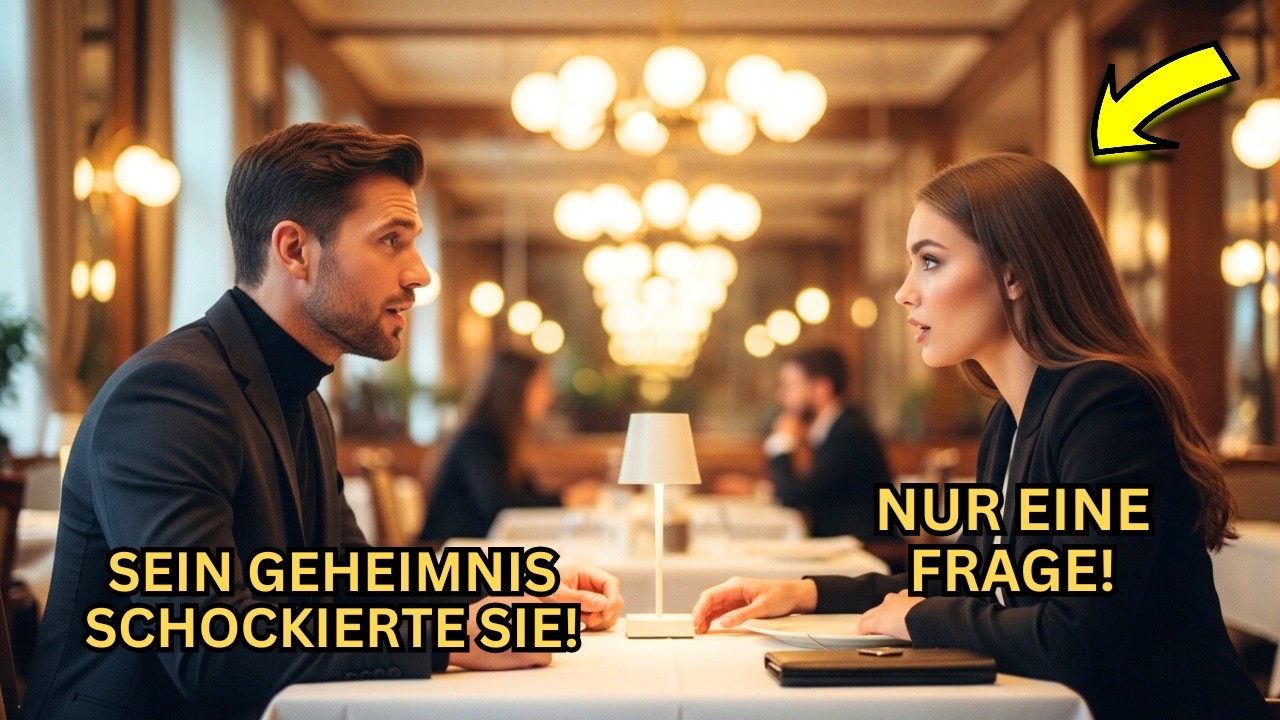 Alleinerziehender Vater, Saß Still Im Café — Bis Sie Flüsterte Darf Ich Mich Zu Dir Setzen...