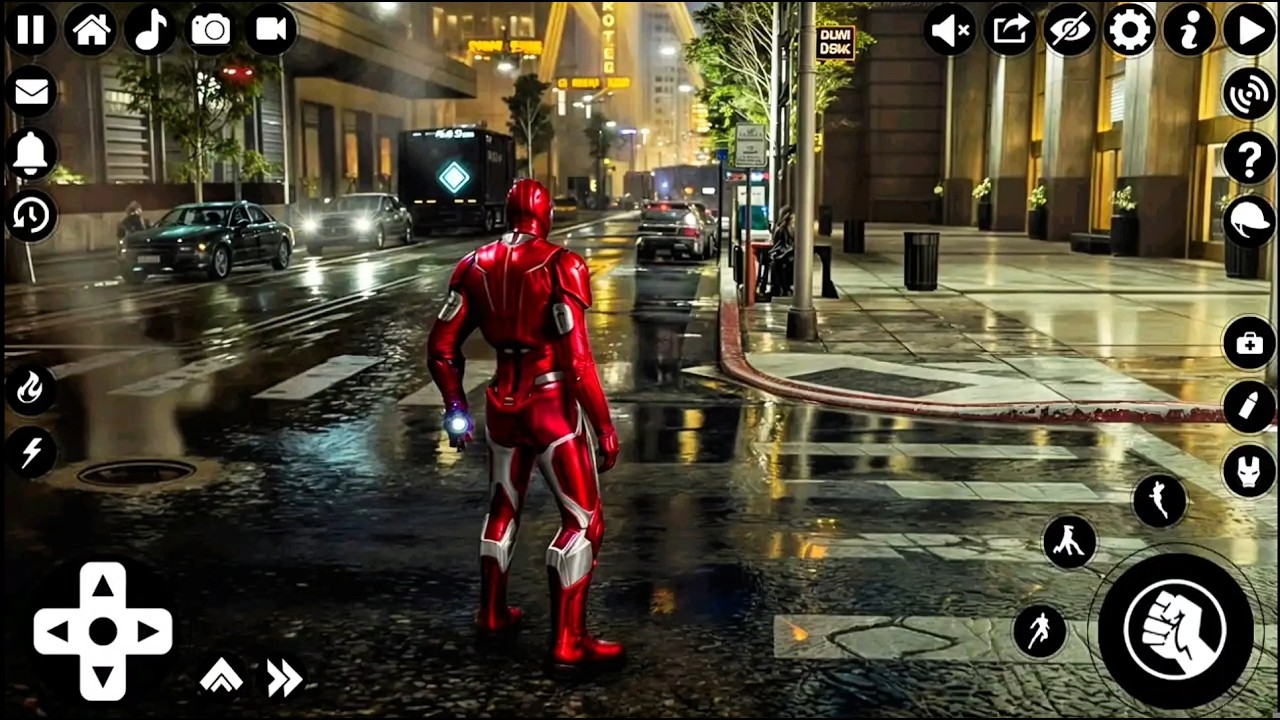 Iron Hero Super hero fight