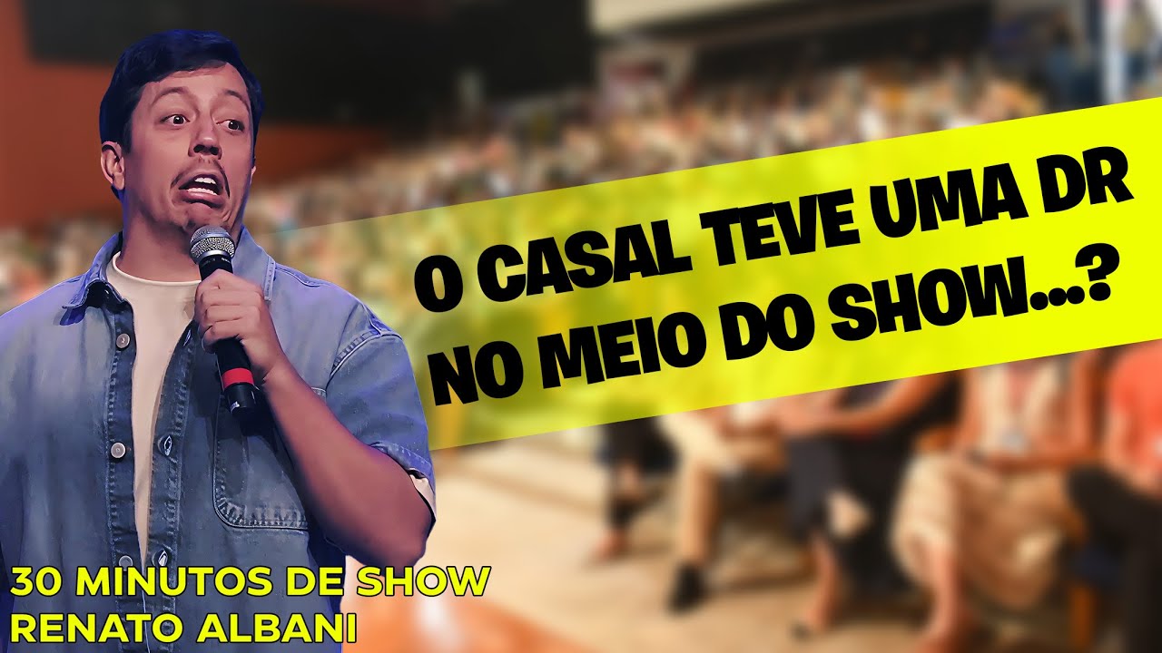 RENATO ALBANI  -  O CASAL TEVE UMA DR NO MEIO DO SHOW...?