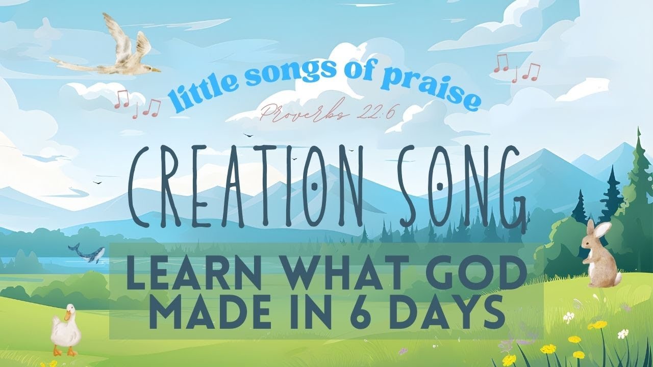 In 6 Days (Creation song) - little songs of praise | Kids Christian Songs