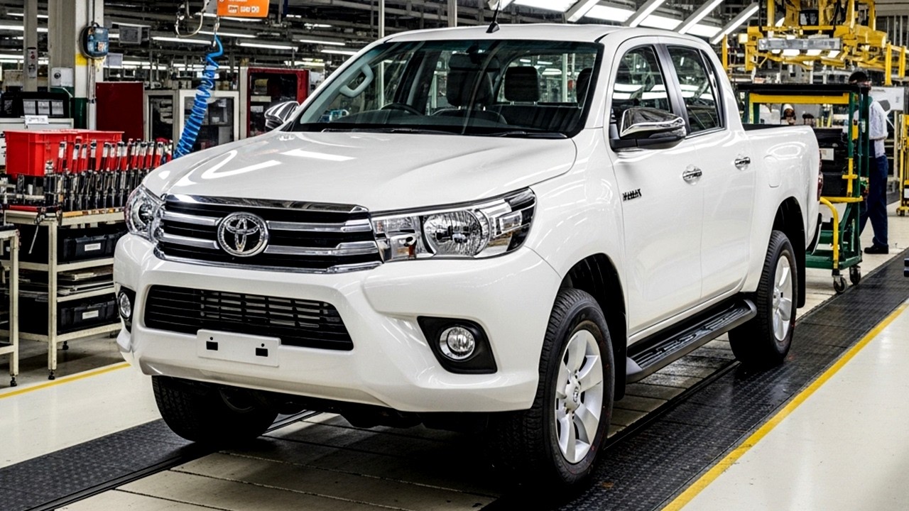 How Toyota Builds the Hilux Pickup Truck — Inside the Full Factory Production Tour