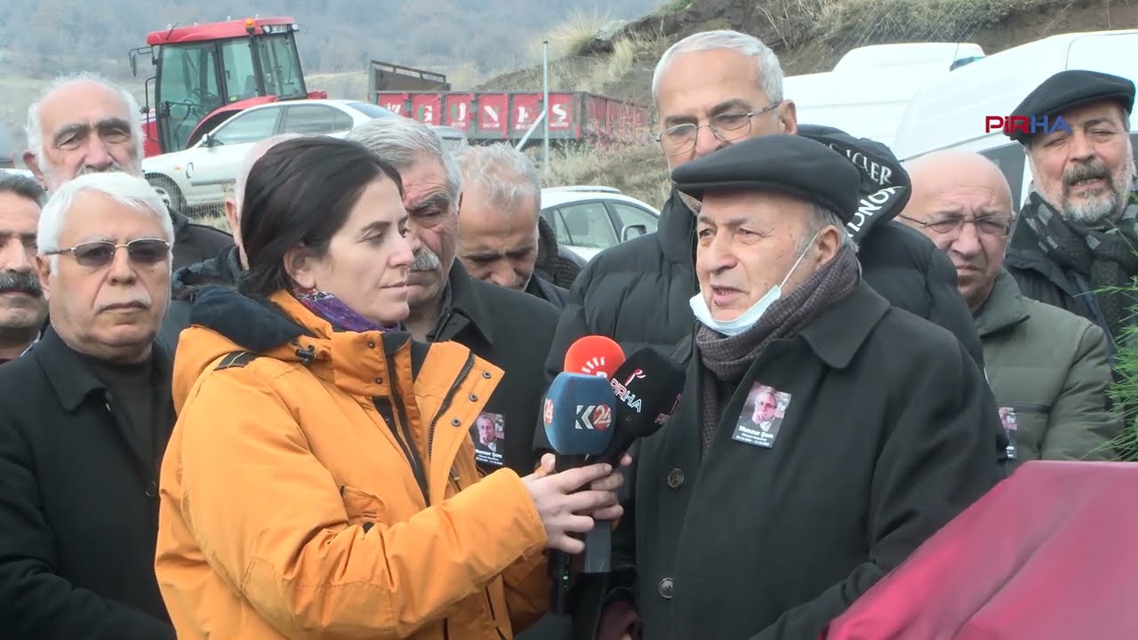 Hakk’a yürüyen Kürt araştırmacı-yazar Munzur Çem, Seter köyünde toprağa sırlandı