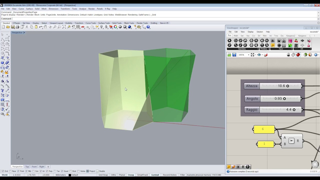 Playing with scutoids