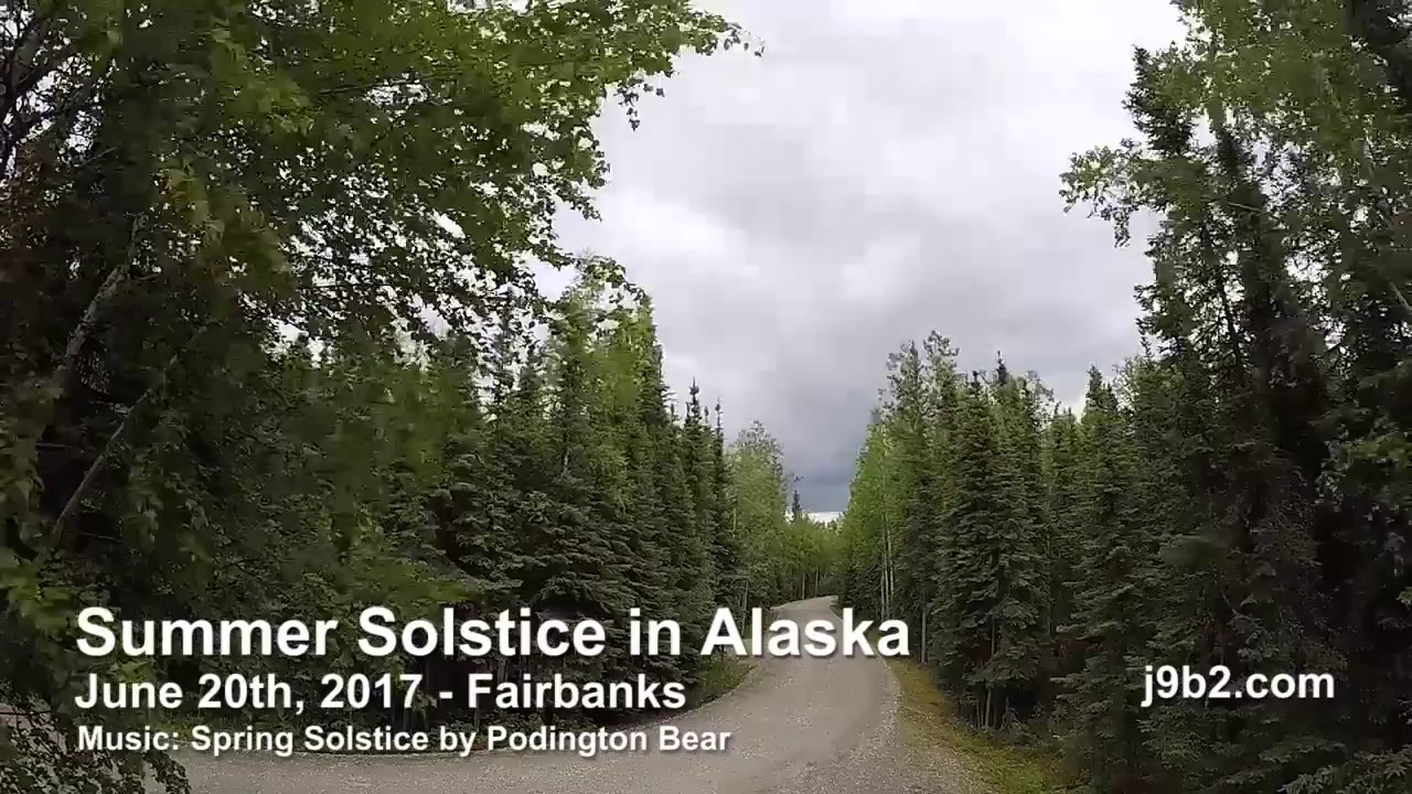 Summer Solstice in Alaska 2017