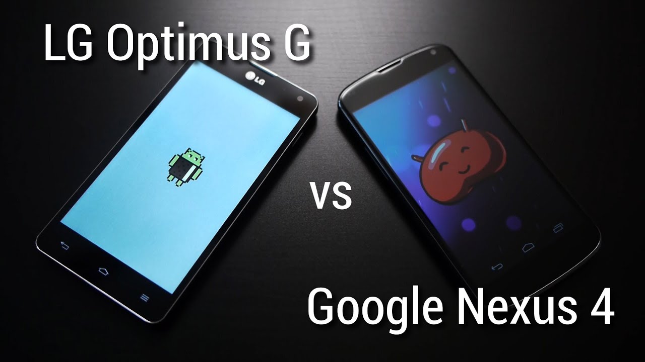Google Nexus 4 vs LG Optimus G