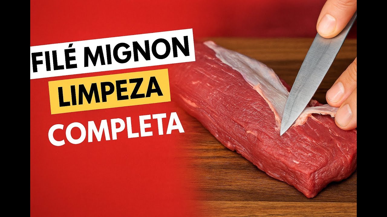 Aprenda a Limpar o Filé Mignon como um Verdadeiro Chef