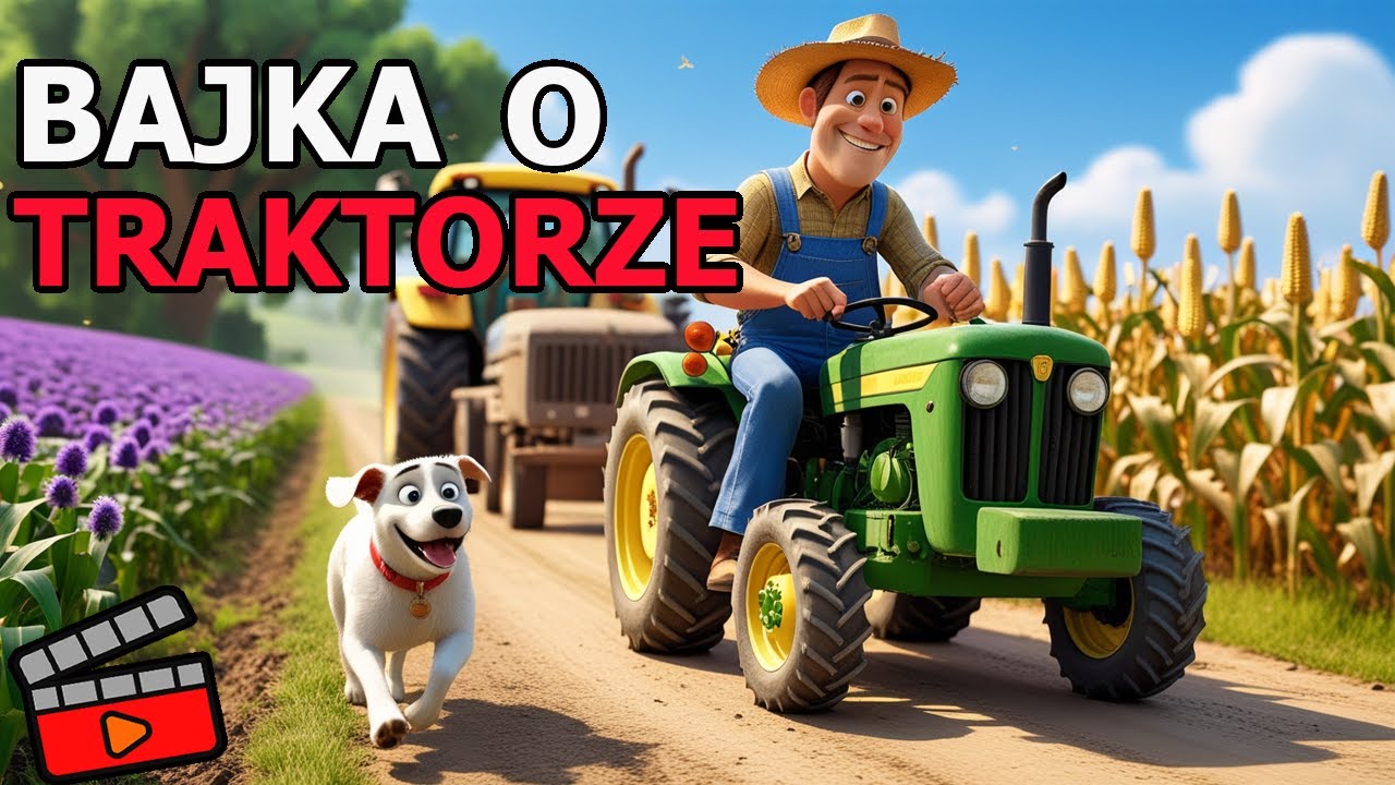 BAJKA DLA DZIECI Bajki Po Polsku  - ZEPSUTY TRAKTOR