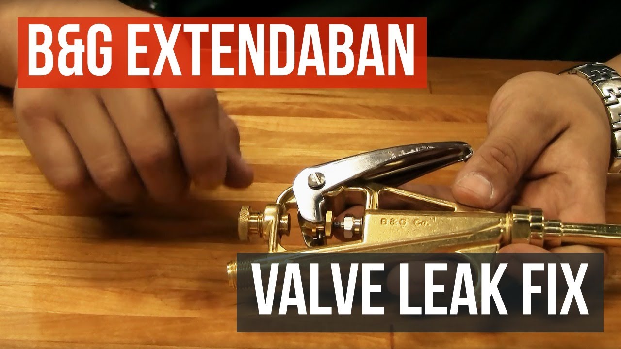 B&G Extendaban Valve Leaking How To Fix