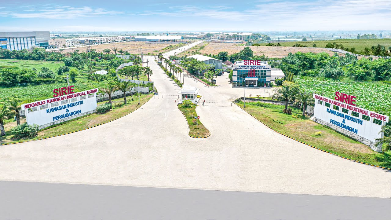 SiRIE | Kawasan Industri dan Pergudangan Sidoarjo (Surabaya Selatan)| Asri dan Luas |  Grow with us!