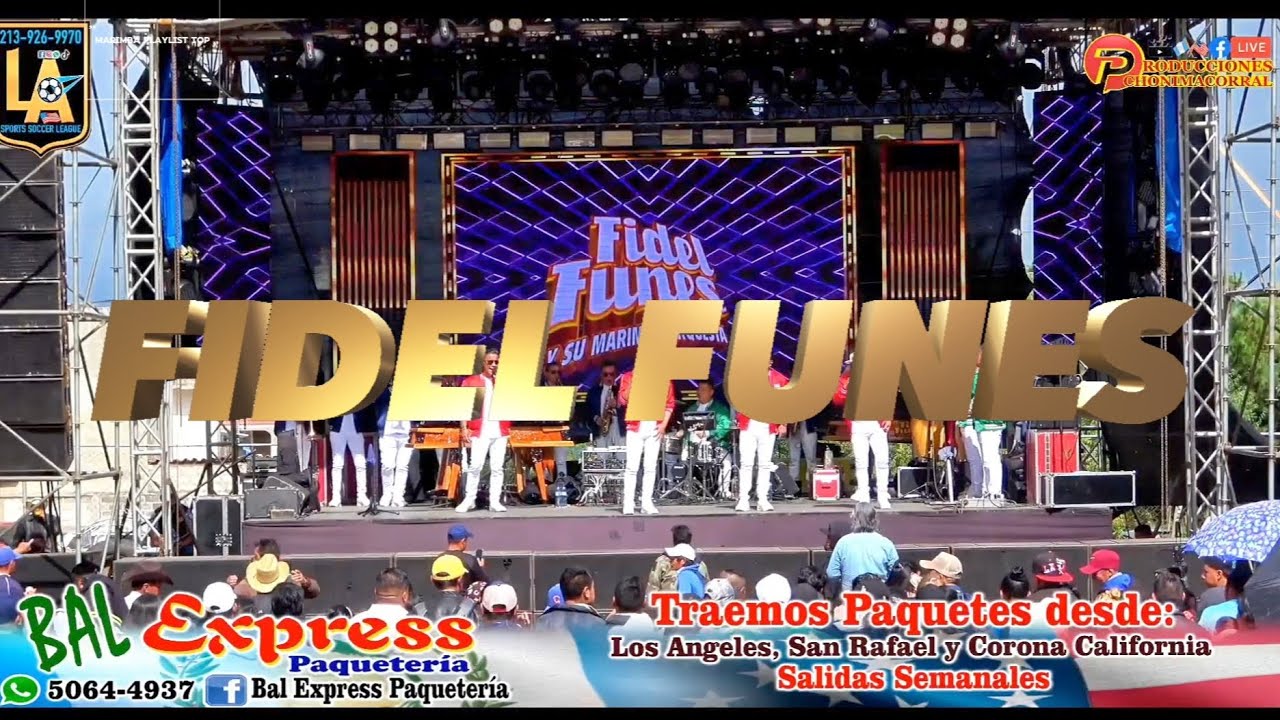 Fidel Funes 2024 Concierto éxitos