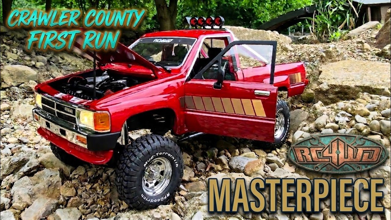 НОВЫЙ Rc4wd 1985 Toyota pickup. Лучший RTR RC краулер/трейловый грузовик, который мы когда-либо в...