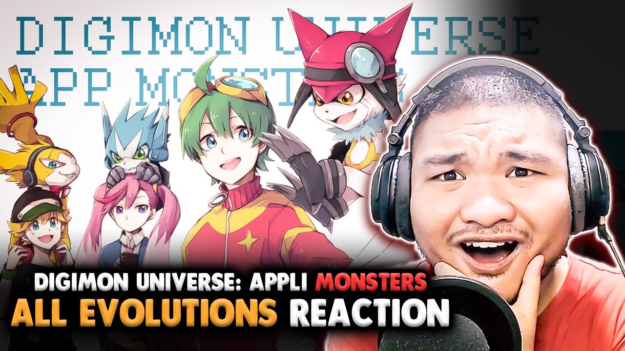 Underrated? 🔥 Reacting to Digimon Universe Appli Monsters All Evolutions | ANIME REACTION