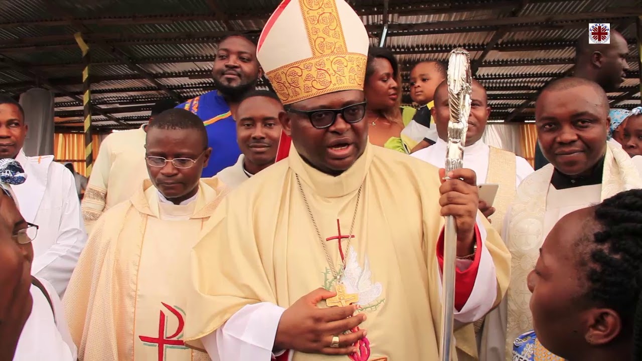 BISHOP MICHAEL BIBI Celebrates First Mass with Christians in the Diocese of Buea