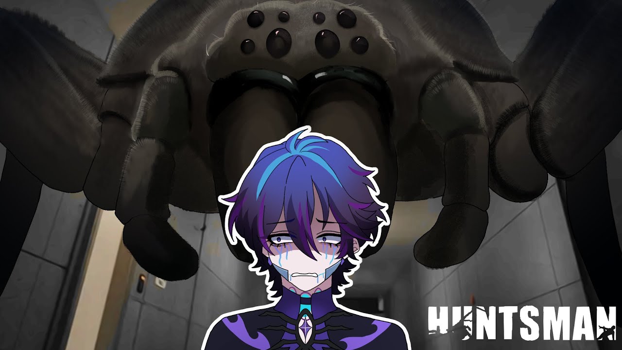 Spider vtuber tackles Huntsman Demo