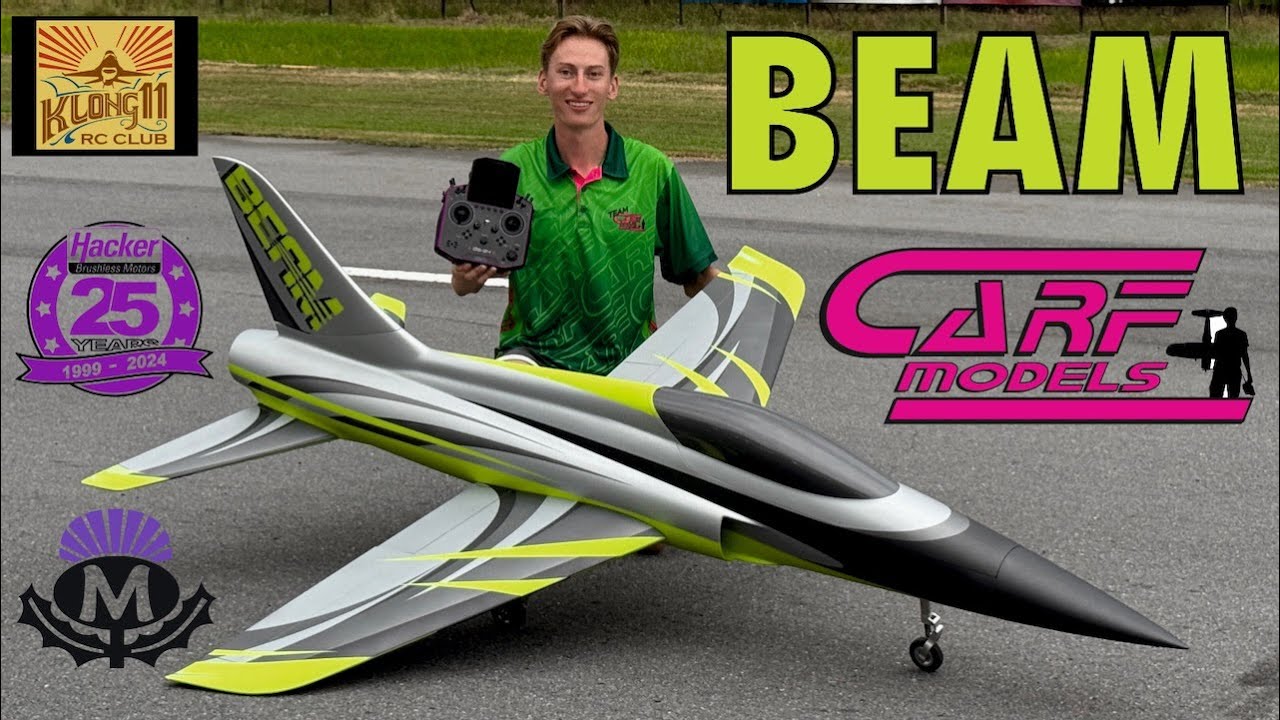 BEAM - HIGH SPEED RC TURBINE JET AIRPLANE - CARF MODELS - BY MAX CHRUBASIK