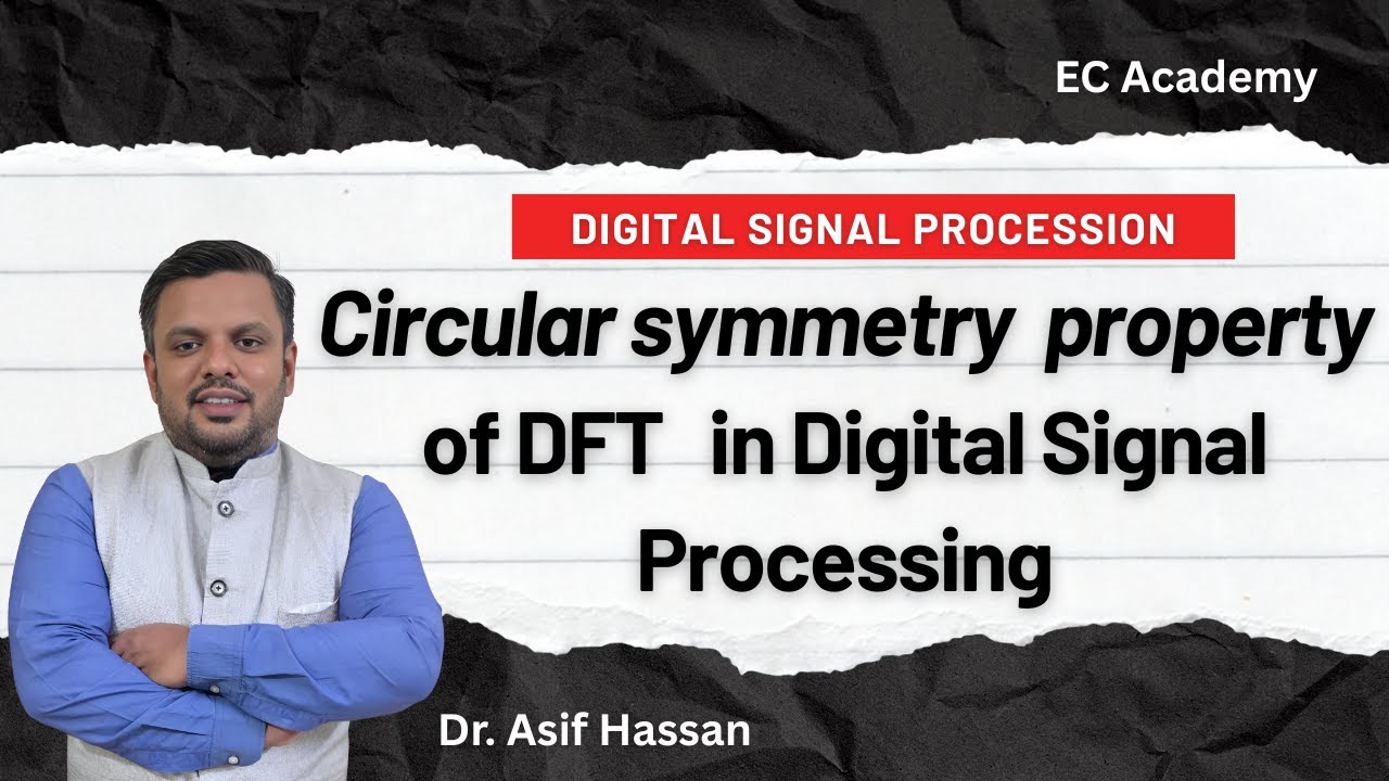 Circular symmetry property of DFT in digital image processing || EC Academy