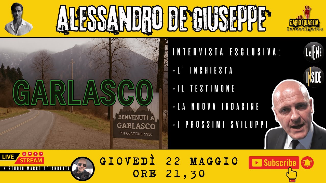 Chiara Poggi_Intervista ad Alessandro De Giuseppe delle Iene