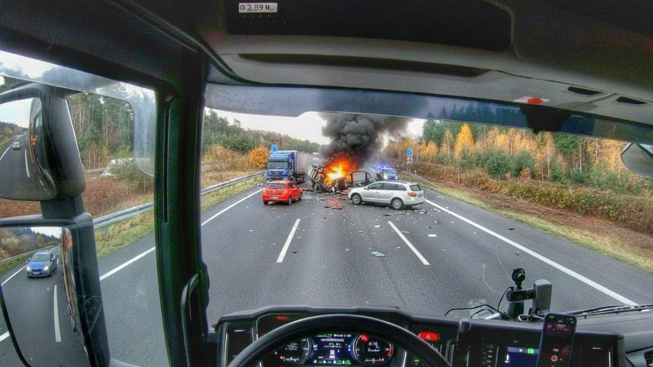 CRASH ALLEY! Surviving the Infamous German A2 Autobahn in a TRUCK