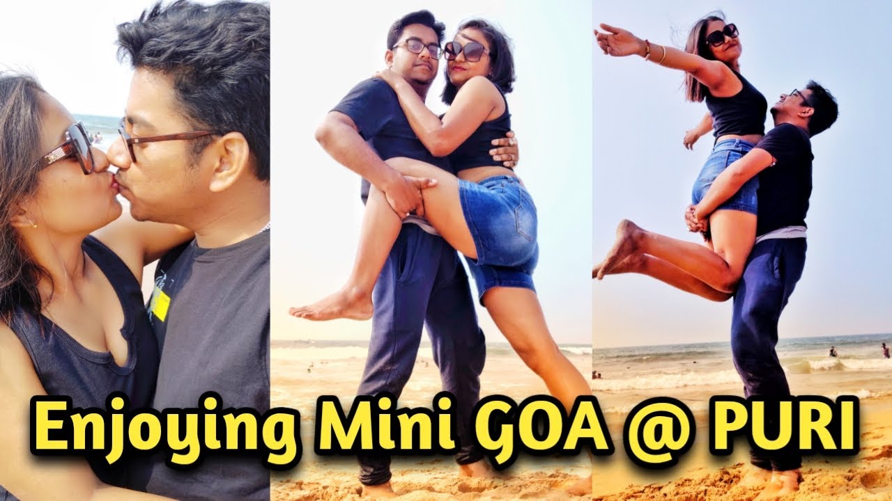 Puirir Mini GOA te chutia enjoy korlam | Golden Beach, Puri
