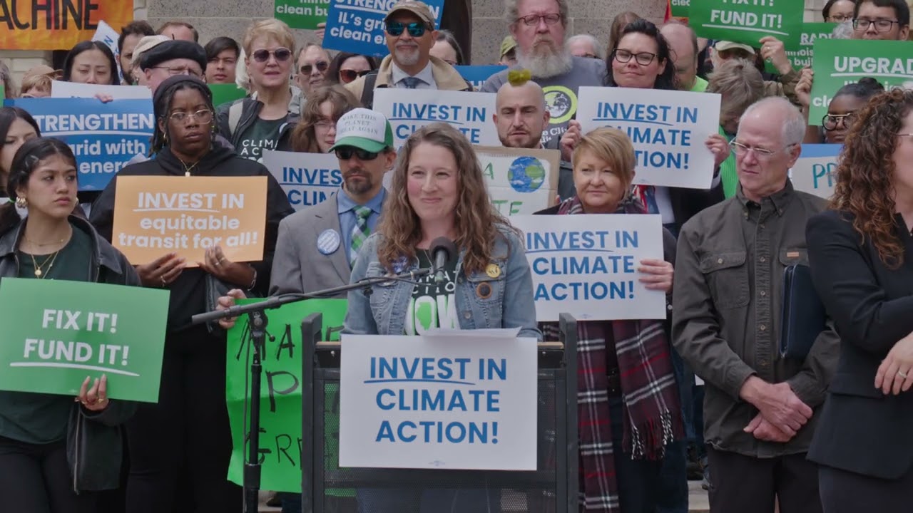400+ Advocates Rally in Springfield for Climate Action Lobby Day