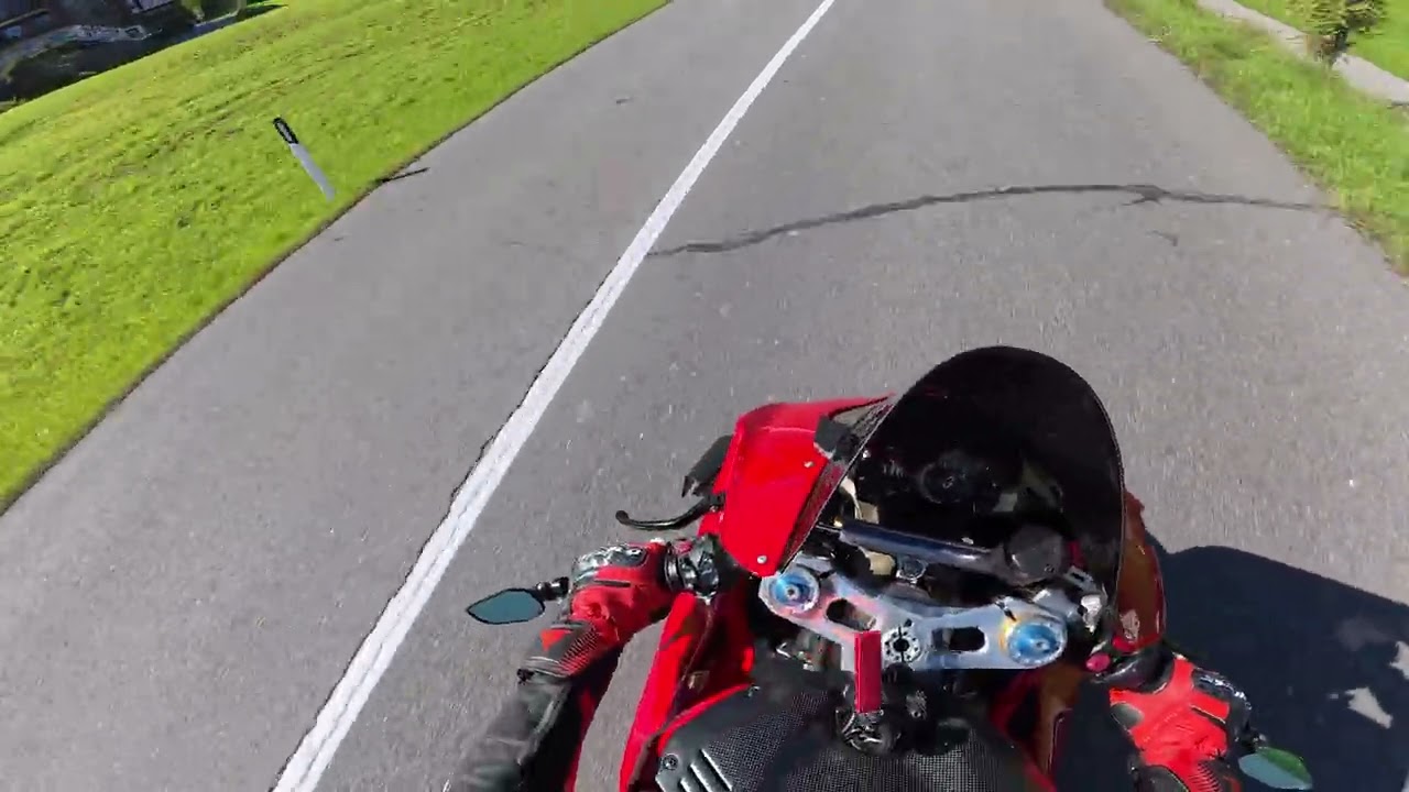 Ducati Panigale v4 Raw Exhaust
