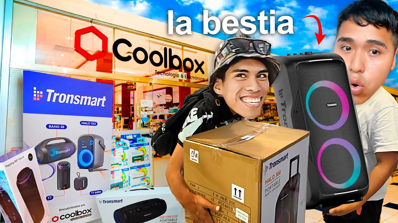 Parlante Gigante Portatil con Super Potencia Calidad Precio | Tronsmart Mirtune 300