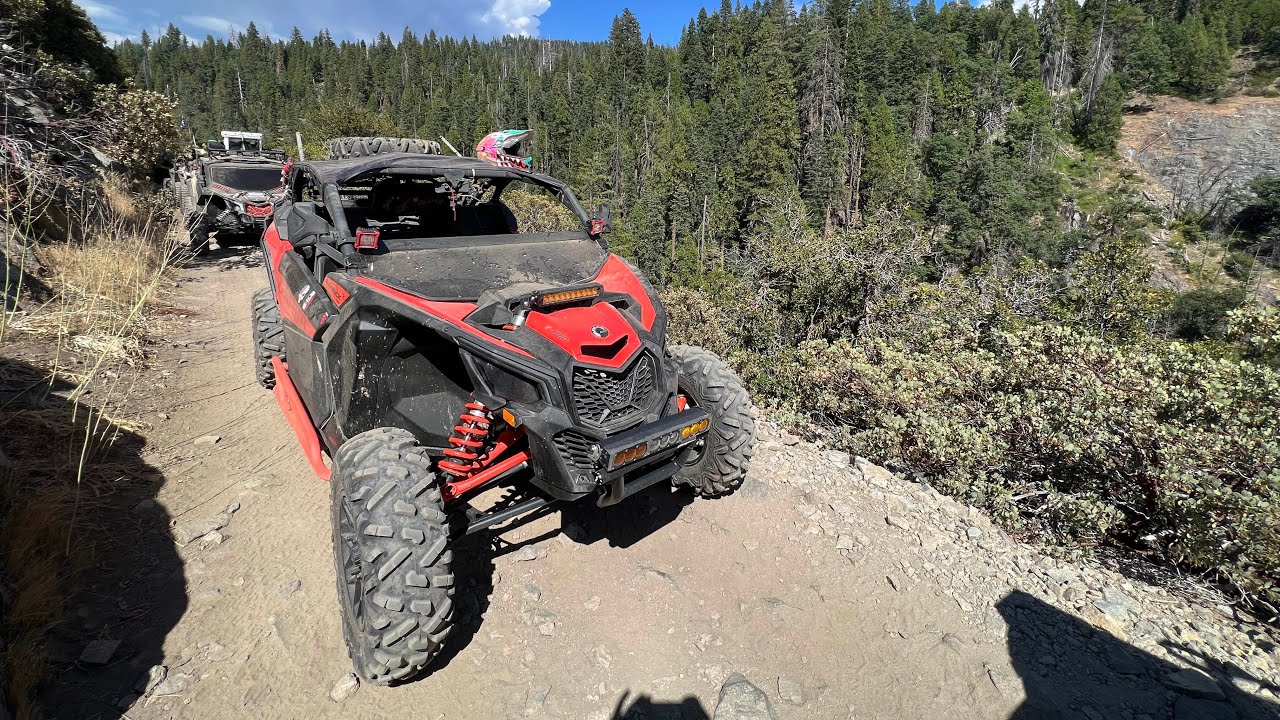 Trails and creeks Bass Lake California.