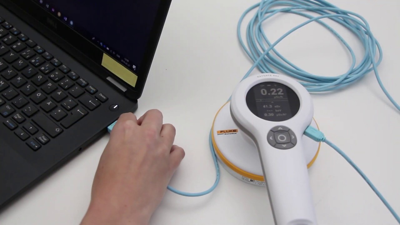 RaySafe 452 - Using RaySafe View