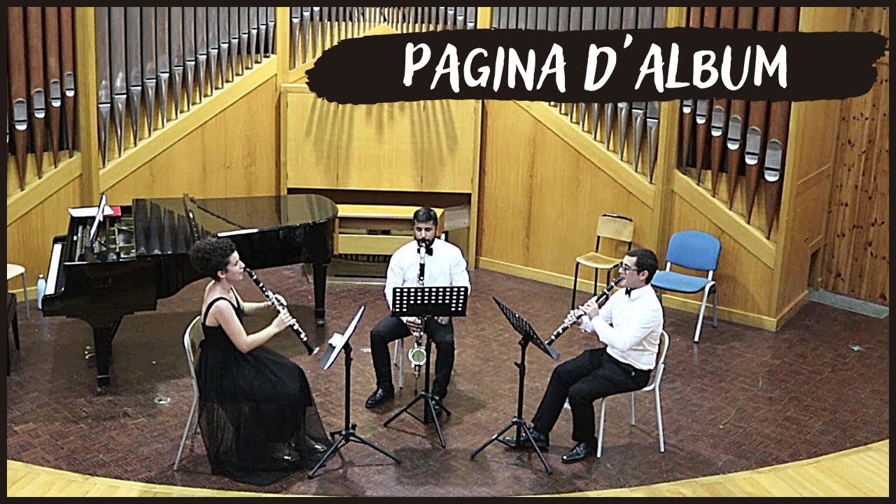 Pagina d'album - Michele Mangani | Trio di clarinetti