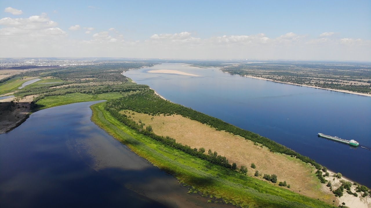 ВОЛГА ниже ВОЛГОГРАДА. СВЕТЛЫЙ ЯР