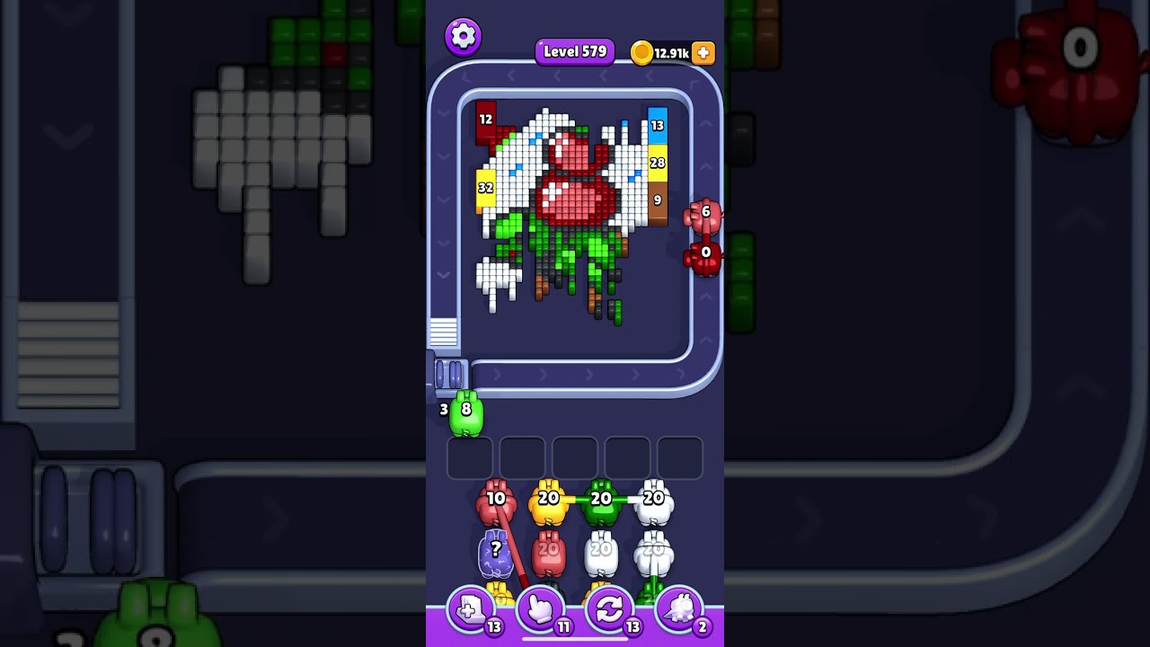 【 Pixel Flow 】Level 579 Fail.4