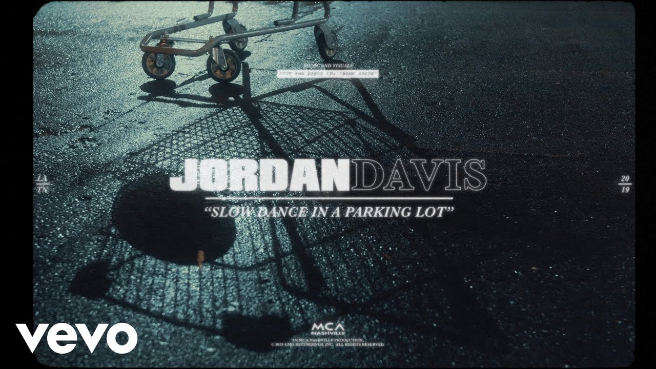 Jordan Davis - Slow Dance In A Parking Lot (Official Lyric Video)