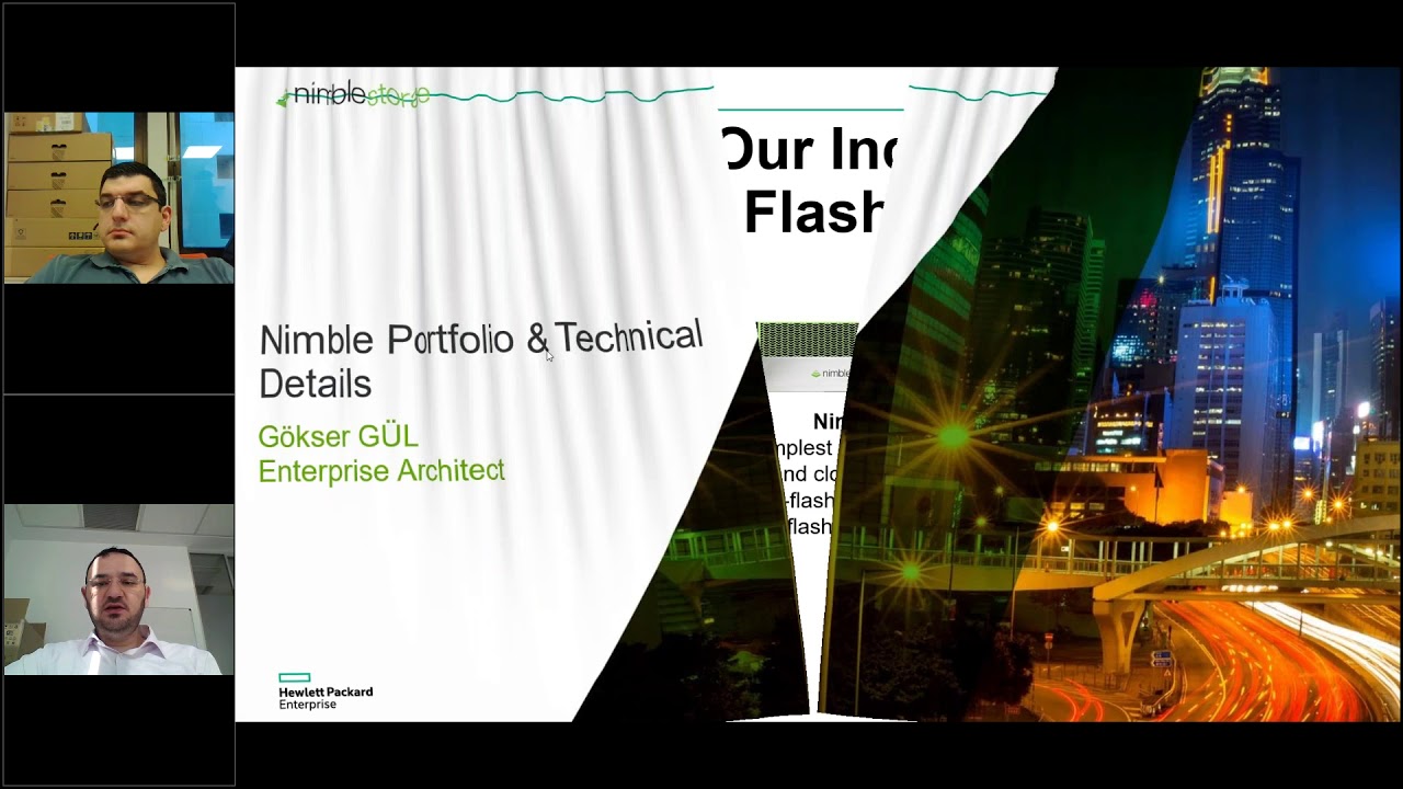 Veri Merkezinde Yeni Nesil  HPE Nimble Storage
