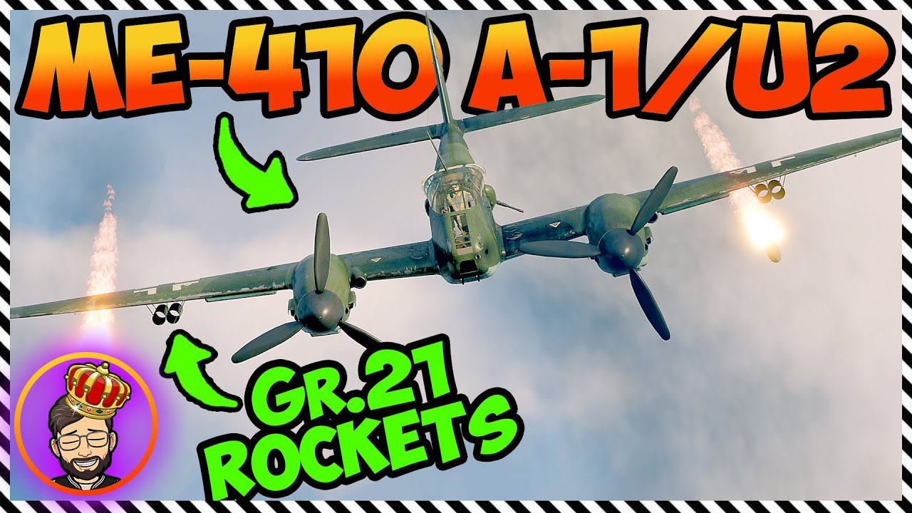 Me-410 A-1/U2 в строю • Тяжёлый истребитель BR4 • MeAdmiralStarks