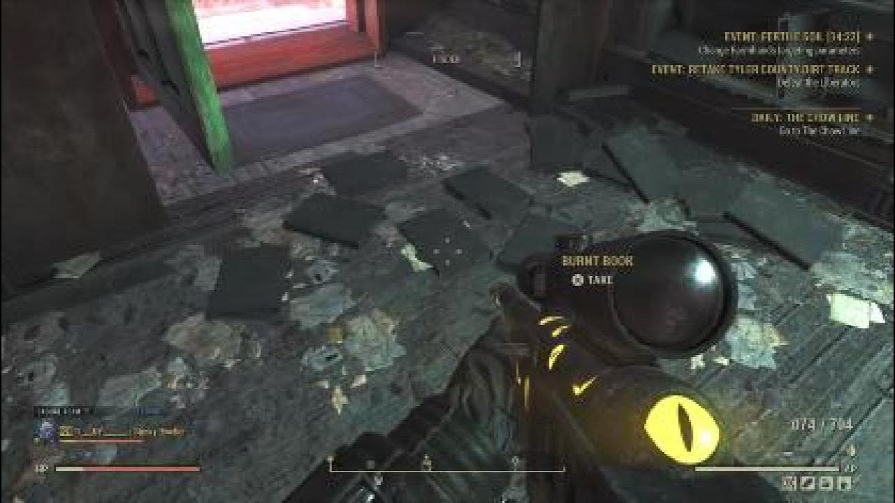 Fallout 76 Burnt Books