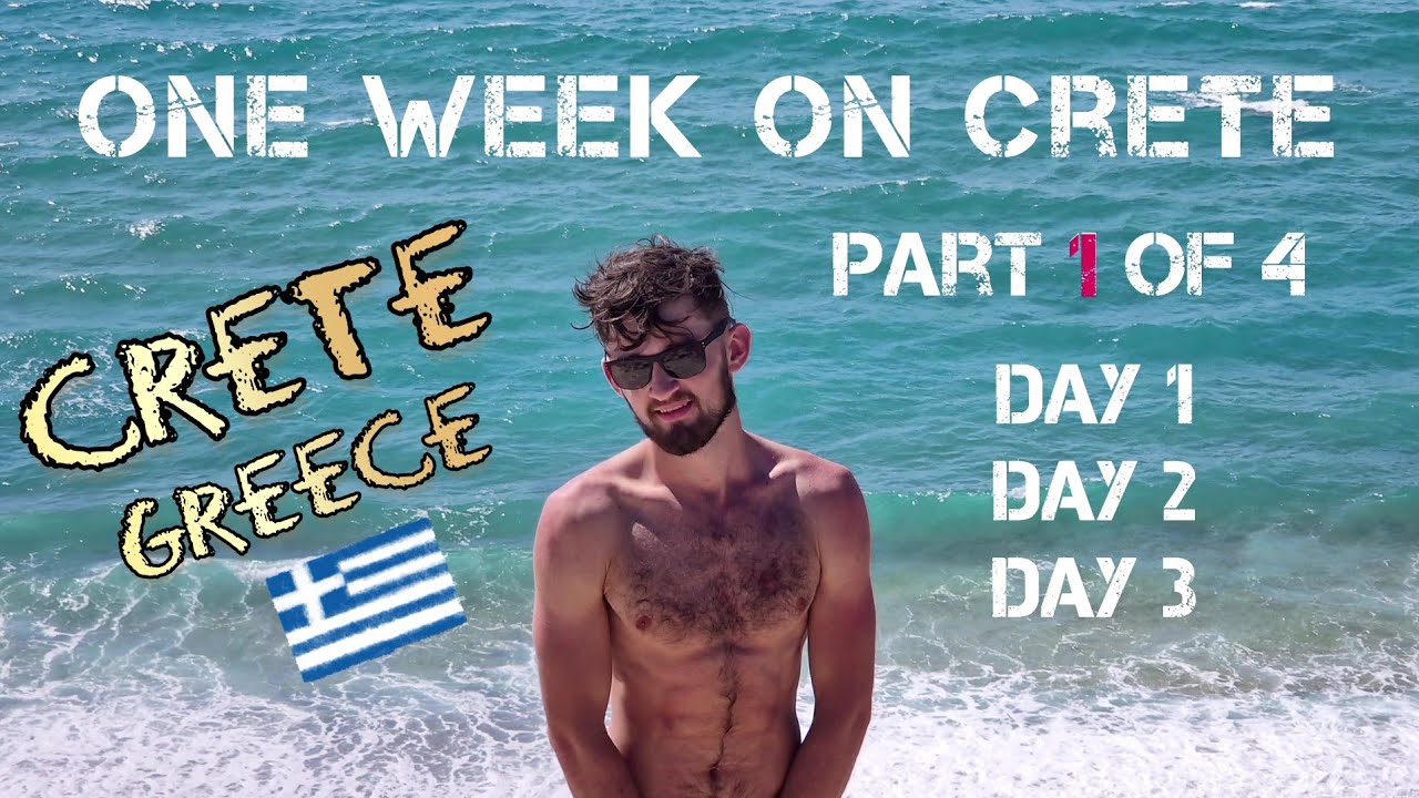 One week on Crete island. Day 1-3. Arrival, Kommos and Matala beach, Archaeological Site of Gortyna.